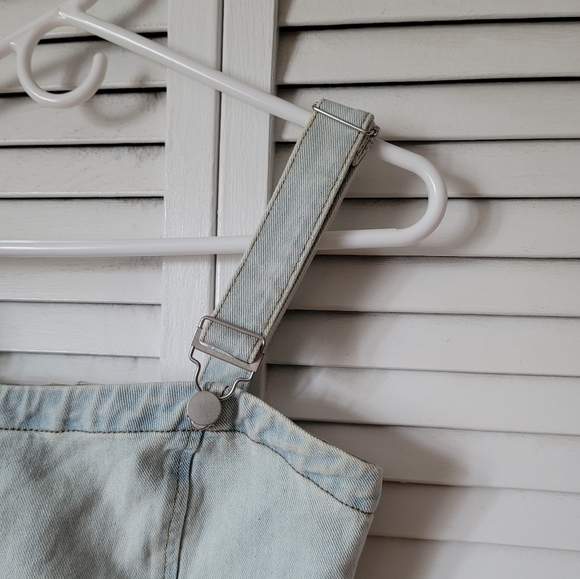 FOREVER 21 Denim Crop Top, Size S - Picture 4 of 8